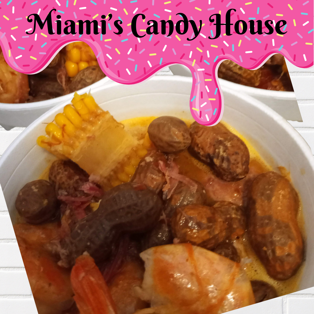 Cajun Seafood Boil Peanuts